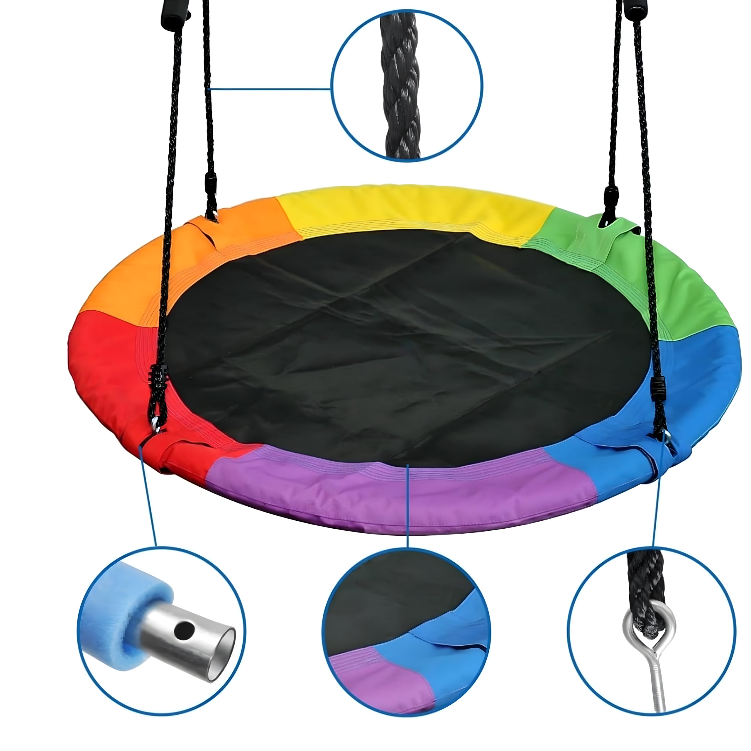 Balançoire enfant  Nid d'Oiseau Extérieur 100cm