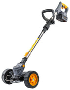 Coupe bordure électrique débroussailleuse avec roue sur batterie 1000 W