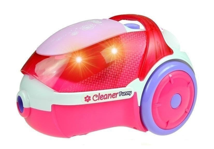 Jouet aspirateur pour enfant qui aspire les déchets comme un vrai (26 cm)