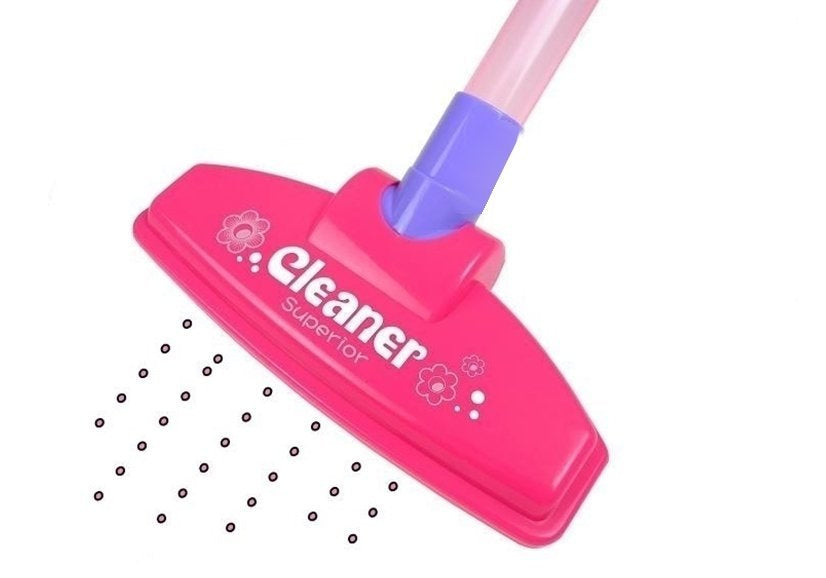 Jouet aspirateur pour enfant qui aspire les déchets comme un vrai (26 cm)