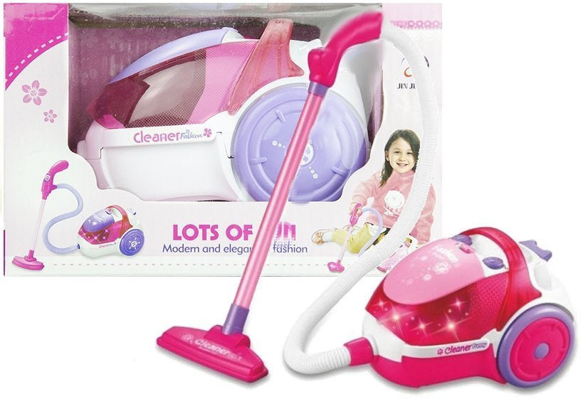 Jouet aspirateur pour enfant qui aspire les déchets comme un vrai (26 cm)
