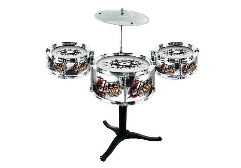 Ensemble batterie pour enfant 3 tambours + cymbale