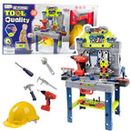 Ensemble jouet Etabli Bricolage pour enfant avec outils 133 éléments