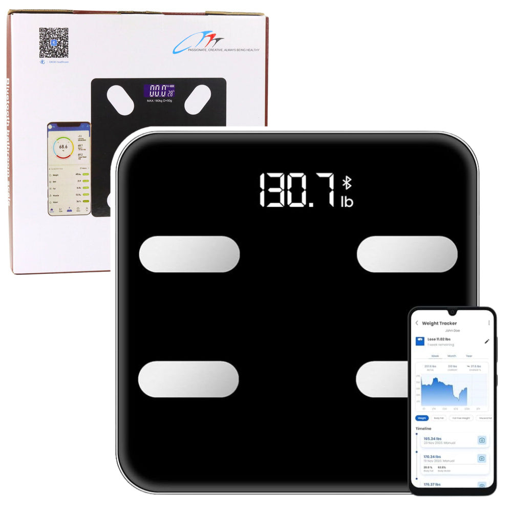 Pese personne Balance électronique  intelligente  Bluetooth, application IMC/BMR
