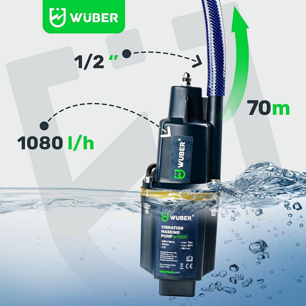 Pompe à eau submersible 3/4"  280 W