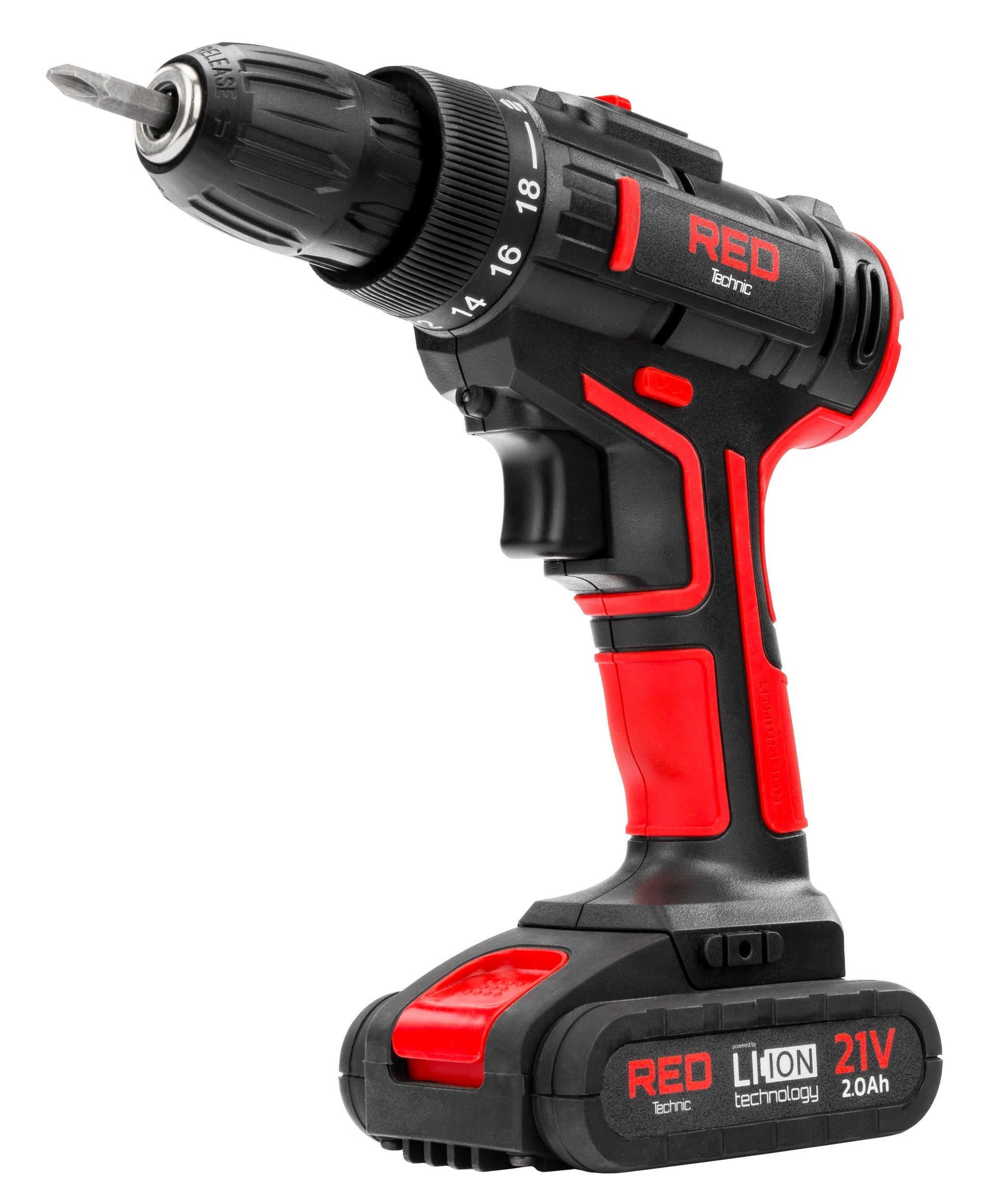 Coffret Visseuse sans fil 21V + Embouts et 2 batteries