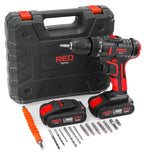 Coffret Visseuse sans fil 21V + Embouts et 2 batteries