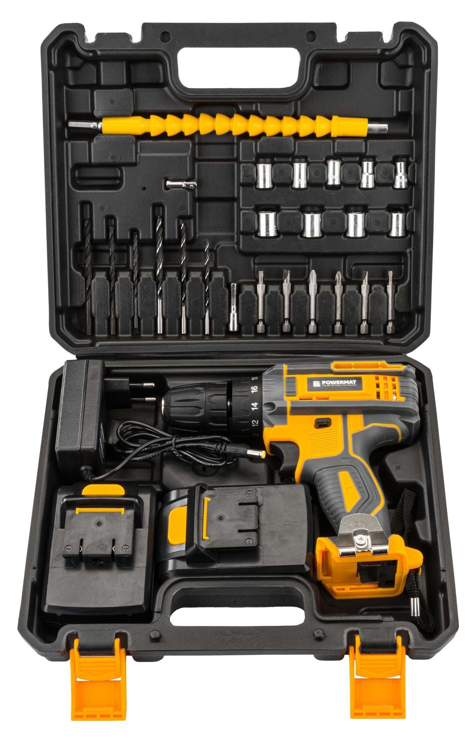 Coffret Visseuse sans fil 21V + Embouts et 2 batteries